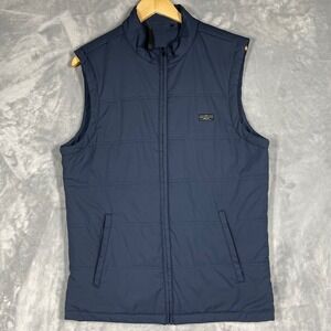 TravisMathew Gilet chauffant pour homme avec fermeture éclair
